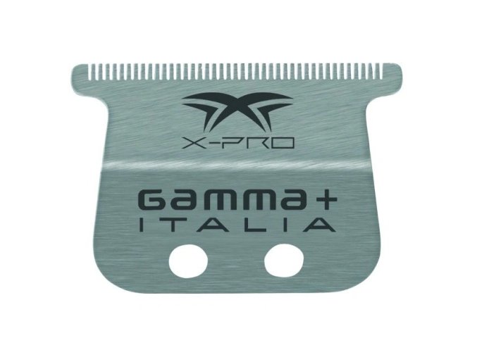 GAMMA PIÚ X-PRO Blade - náhradní spodní hlavice pro Gamma+ Cyborg Trimmer - stříbrná