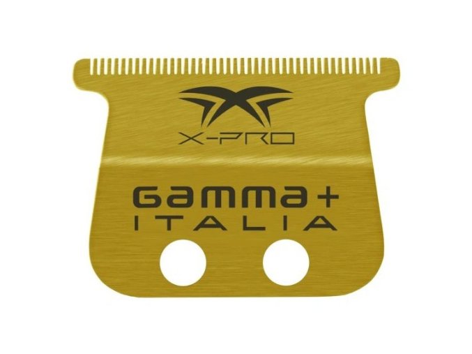 GAMMA PIÚ X-PRO Gold Blade - náhradní spodní hlavice pro Gamma+ Cyborg Trimmer - zlatá