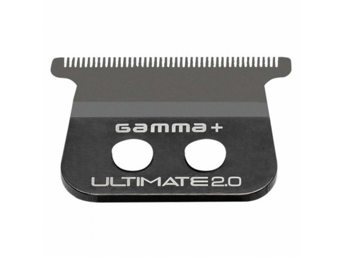GAMMA PIÚ Ultimate Blade 2.0 - náhradní spodní hlavice pro Gamma+ Cyborg Trimmer - černá