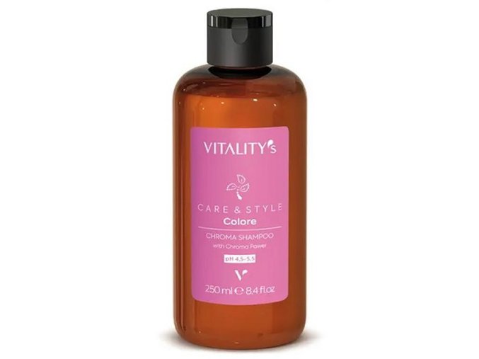 VITALITYS Care And Style Colore Chroma Shampoo 250ml - šampon pro barvené vlasy