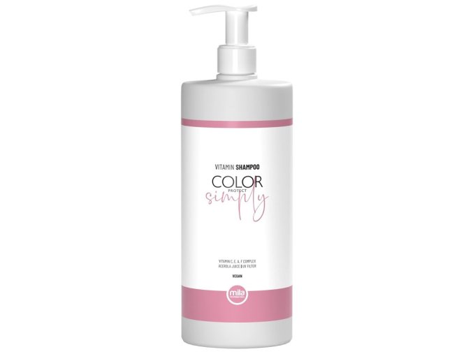 MILA Professional Color Simply Vitamin Shampoo 950ml - ochranný šampon na barvené vlasy
