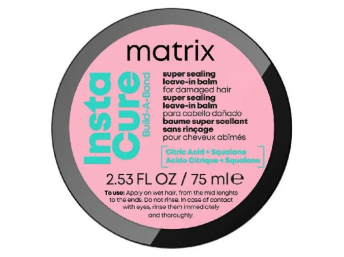 MATRIX Total Results InstaCure Build-A-Bond Leave-In Balm 75ml - krém pro obnovu zničených vlasů