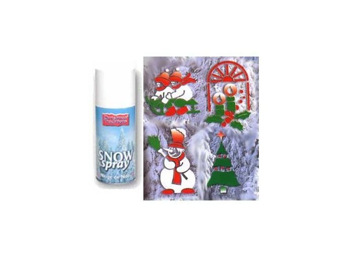 CHRISTMAS TRADITIONS Snow Spray White 150ml - vánoční dekorativní sníh ve spreji - bílý