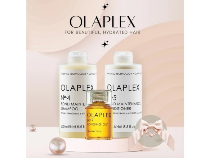 OLAPLEX Christmas Set Vánoční dárkové balení OLAPLEX pro krásné, hydratované vlasy