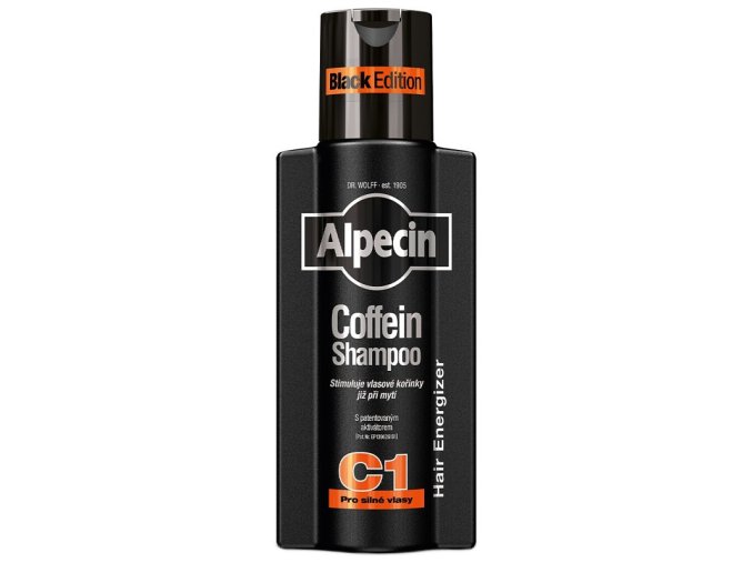 ALPECIN C1 Black Edition Coffein Shampoo 375ml - šampon pro růst vlasů