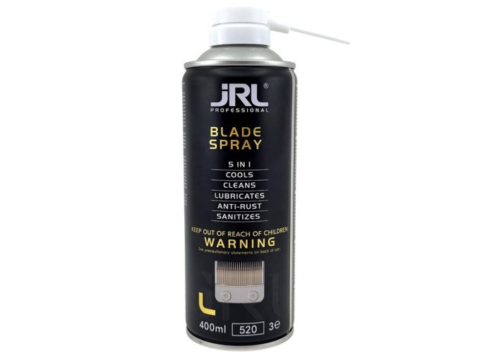 JRL Professional Blade Spray 400ml - multifunkční sprej na střihací hlavice 5v1