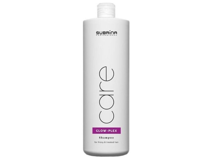 SUBRÍNA Care Glow-Plex Shampoo 1000ml - šampon pro poškozené krepaté vlasy