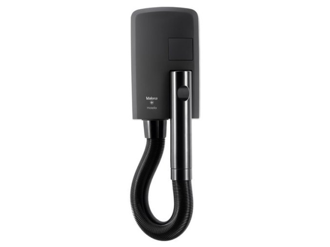 VALERA 832.10 T MB Hotello Super MATT BLACK 1500W - hotelový fén s připevněním na zeď