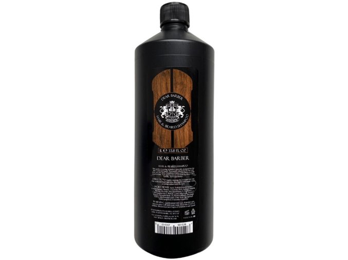 DEAR BARBER Hair And Beard Shampoo 1000ml - pánský šampon na vlasy a vousy