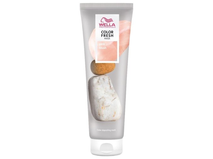 WELLA Professional PINK BLUSH Color Fresh Mask 150ml - barvící a pečující maska na vlasy