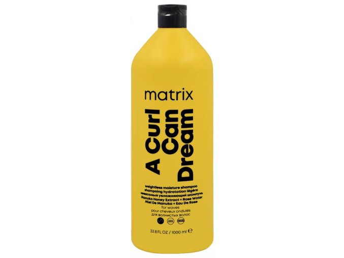 MATRIX Total Results A Curl Can Dream Weightless Shampoo 1000ml - lehký hydratační šampon pro vlnité vlasy