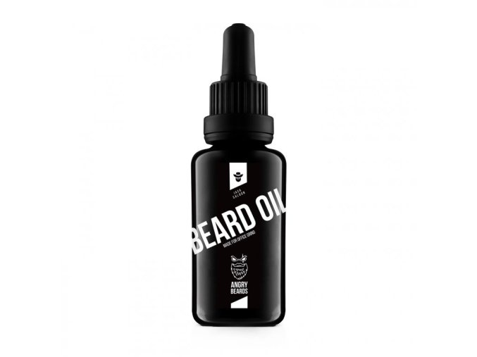 Olej na vousy ANGRY BEARDS Jack Saloon 30 ml