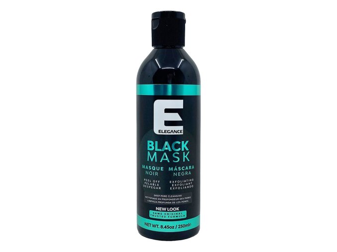 Čistící černá maska ELEGANCE Black mask 250 ml