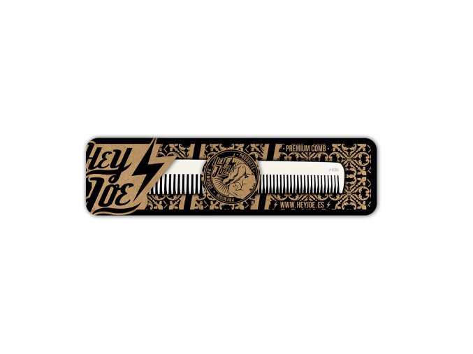 Hliníkový hřeben na vlasy HEY JOE Premium barber comb
