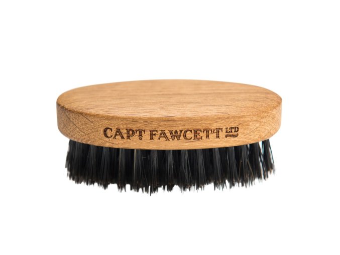Kartáč na plnovous CAPTAIN FAWCETT Wild boar bristle beard brush