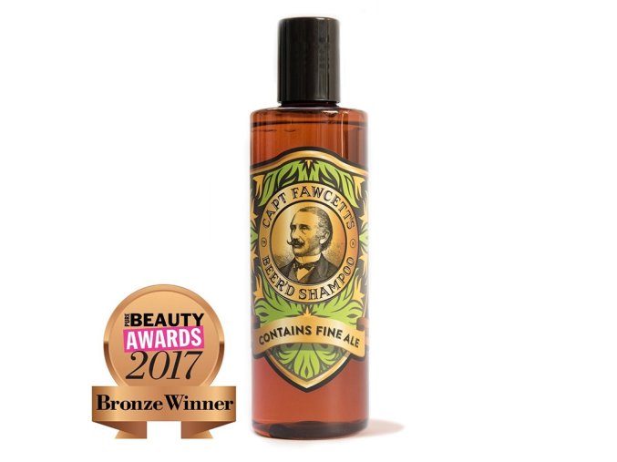 Pivní mýdlo na plnovous CAPTAIN FAWCETT Beard shampoo 250 ml
