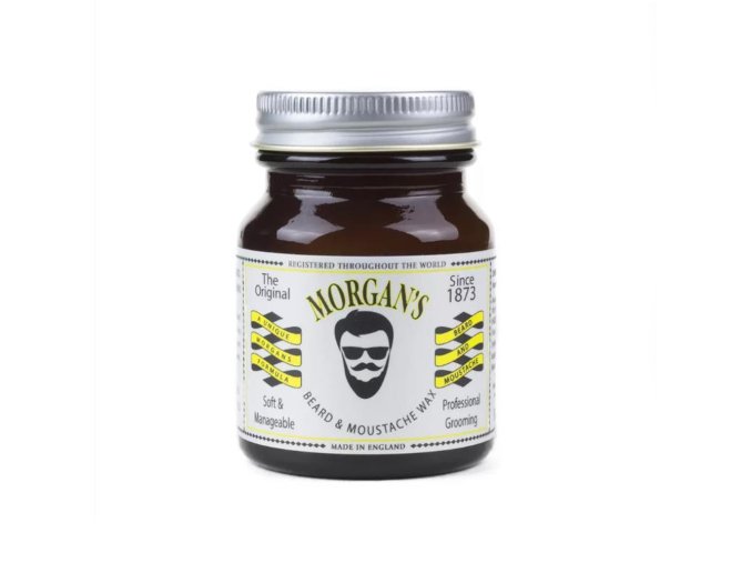 Vosk na knír a plnovous MORGANS Beard and moustache wax 50 g