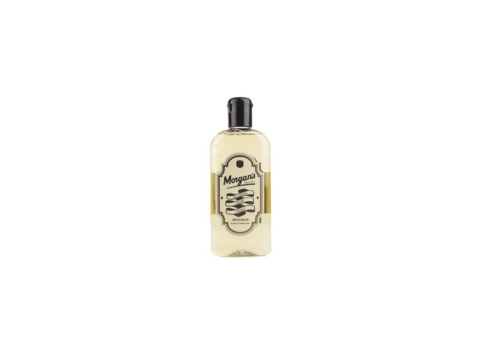Švihácké vlasové tonikum MORGANS Glazing hair tonic Spiced Rum 250 ml