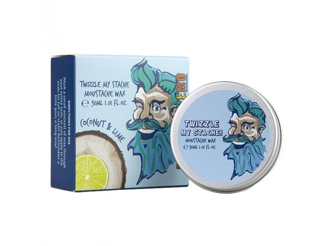 Vosk na knír RAW SUPREMO Moustache wax 30 ml
