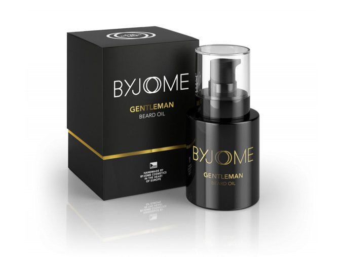 Olej na vousy BYJOME Gentleman dřevitý nádech 30 ml