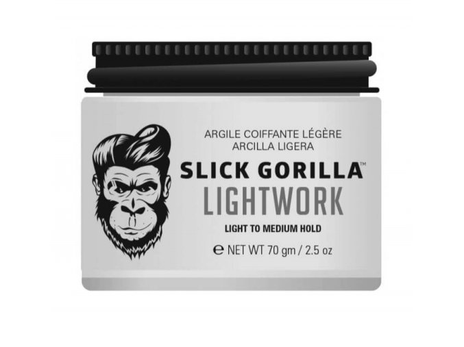 Hlína na vlasy SLICK GORILLA Lightwork 70 g
