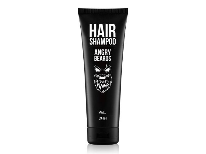 Šampon na vlasy pro muže ANGRY BEARDS 69-IN-1 250 ml