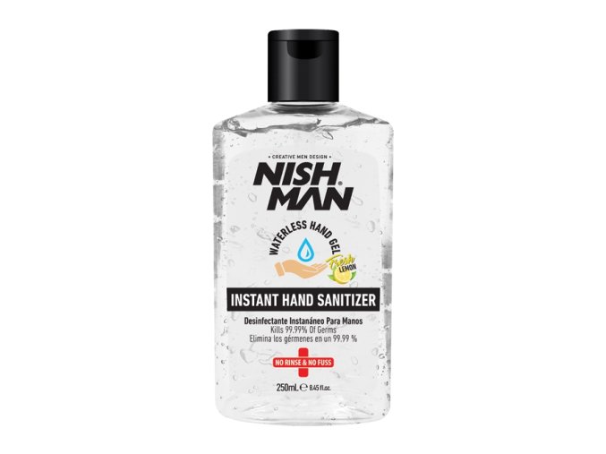 Dezinfekční gel na ruce NISH MAN 250 ml