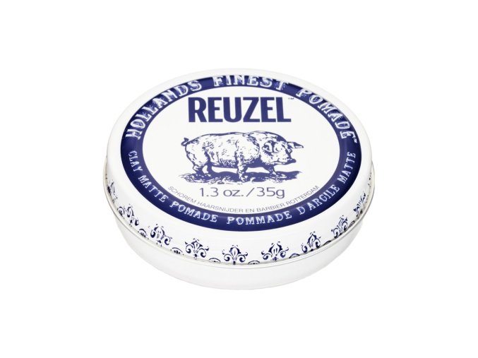 Matná hlína na vlasy REUZEL White clay matte pomade 35 g