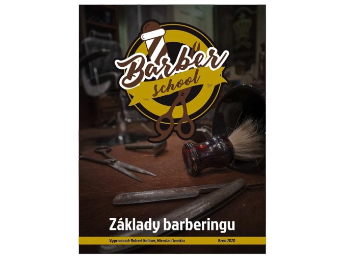 Učebnice Barber School - základy barberingu