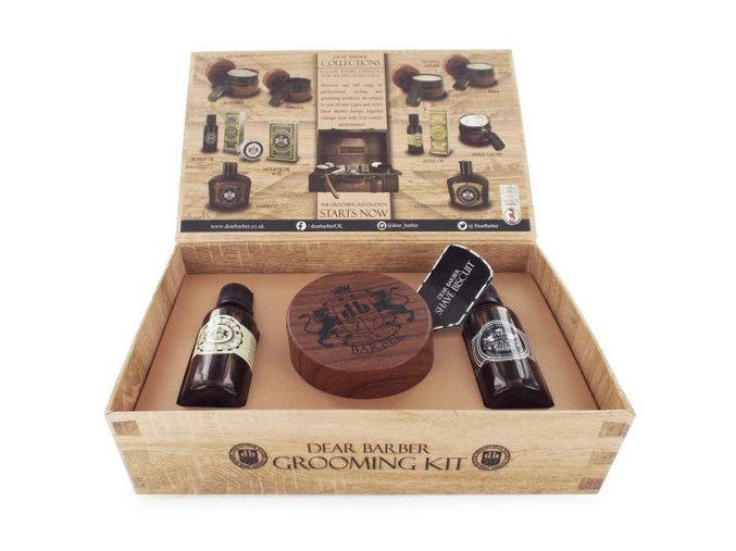 Dárková sada na holení DEAR BARBER Collection IV shave care