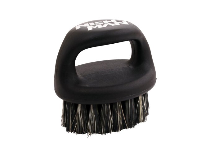Čistící kartáč pro holiče NISH MAN Fade brush "R"
