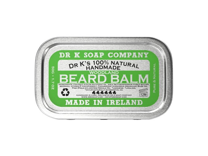 Balzám na vousy DR K SOAP COMPANY Beard balm Woodland 50 g