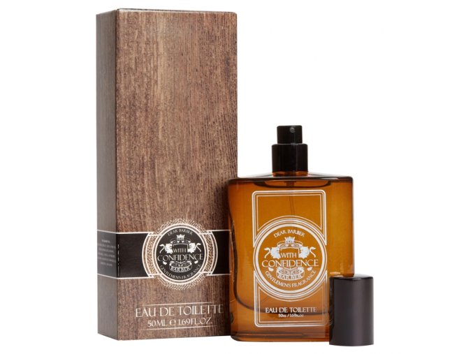 Toaletní voda DEAR BARBER With Confidence 50 ml