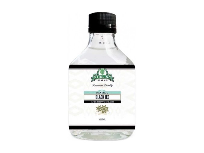 Voda po holení STIRLING Aftershave splash Black ice 100 ml