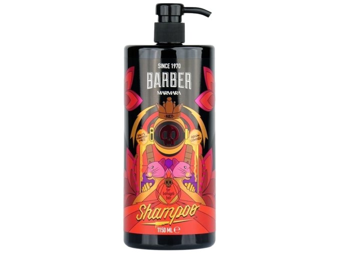 Pánský arganový šampon na vlasy MARMARA Barber Argan shampoo 1150 ml