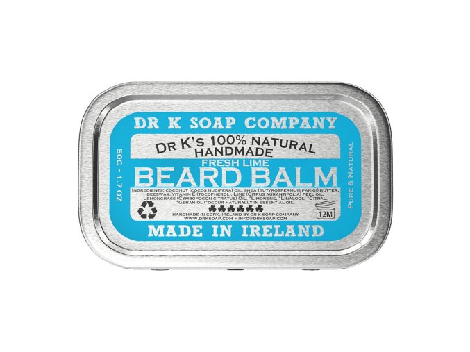 Balzám na vousy DR K SOAP COMPANY Beard balm Fresh lime 50 g