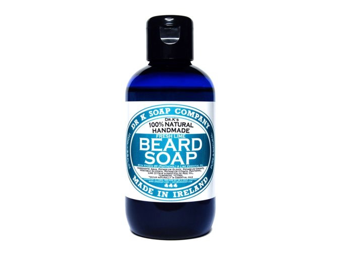 Mýdlo na vousy DR K SOAP COMPANY Beard soap Fresh lime 100 ml