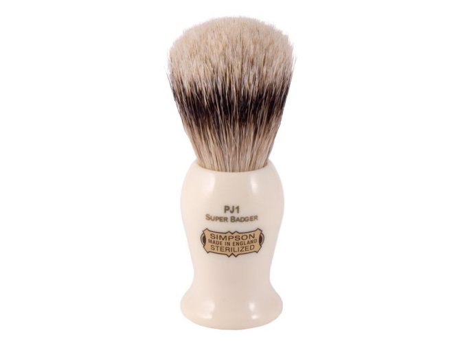 Štětka na holení z jezevčích štětin SIMPSONS Persian jar PJ1 Super badger