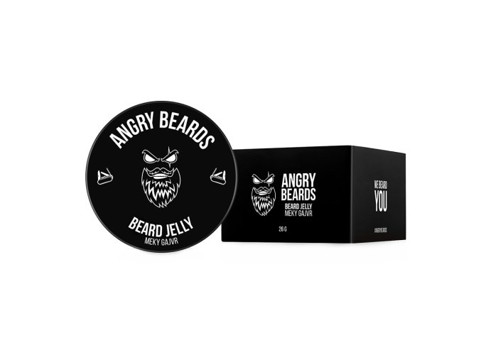 Želé na výživu vousů ANGRY BEARDS Beard jelly Meky Gajvr 26 g