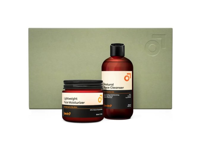 Základní sada pro péči o pleť pro muže BEVIRO Skincare essentials set