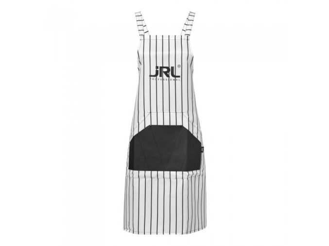 Barber zástěra JRL Professional apron - bílo-černá