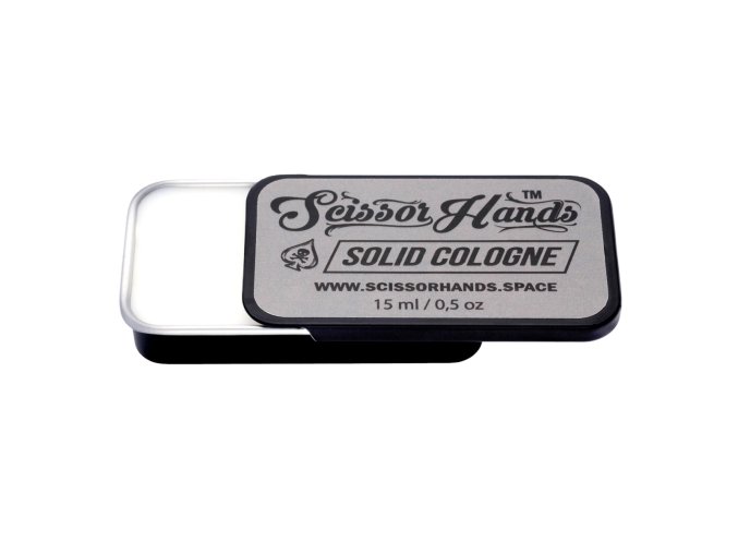 Tuhá kolínská SCISSOR HANDS Solid cologne Grey 15 ml