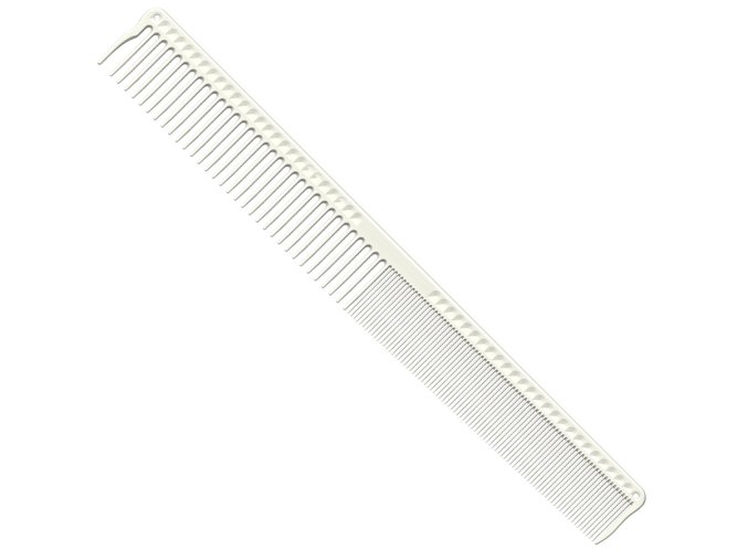 Barber hřeben JRL Cutting comb J307 - bílý