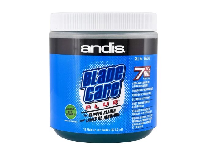 Péče o střihací hlavice 7v1 v dóze ANDIS Blade care plus 473 ml