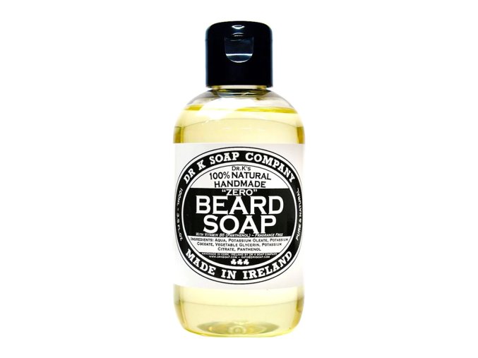 Mýdlo na vousy DR K SOAP COMPANY Beard soap Zero 100 ml