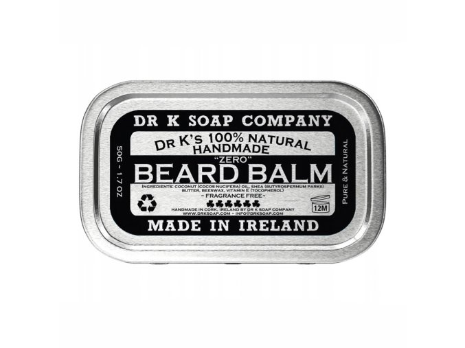 Balzám na vousy DR K SOAP COMPANY Beard balm Zero 50 g