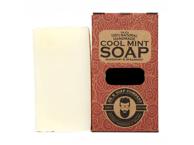 Tuhé mýdlo s mátou a rozmarýnem DR K SOAP COMPANY Cool mint soap XL 225 g