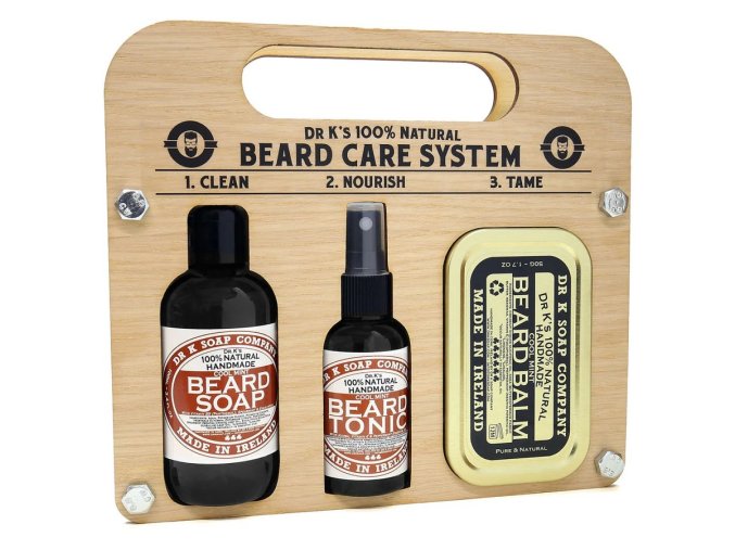DR K SOAP COMPANY Beard care system Cool mint 1