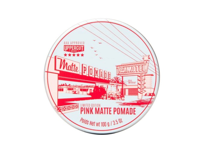 Matná pomáda na vlasy UPPERCUT Deluxe Pink matte pomade Limited edition 100 g