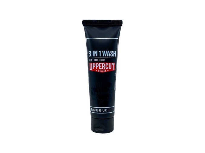 Mycí gel na tělo, obličej a vlasy UPPERCUT Deluxe 3 in 1 wash 30 ml